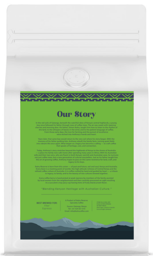 Washed Whole Bean Coffee